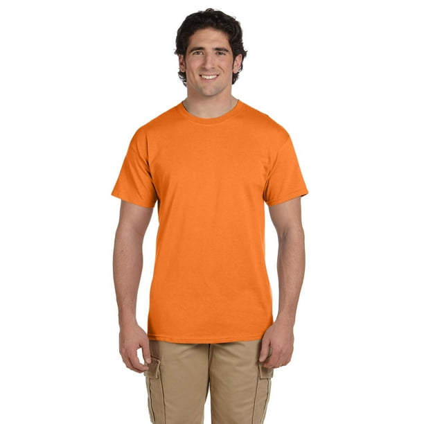 Hanes 52 oz 2XL - Style # 5170 - Original Label 50/50 EcoSmart T-Shirt DARK CHOCOLATE 